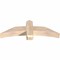 Ekena Millwork Bellingham Smooth Timber Gable Bracket, Douglas Fir, 48"W x 16"H x 5 1/2"D x 5 1/2"F, 8/12 Pitch GBW048X16X0606BEL00SDF - alternate 5